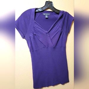 Women's S purple INC blouse